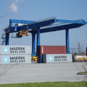 Schienenmontierter Containerbrücken (RMG-Kran)